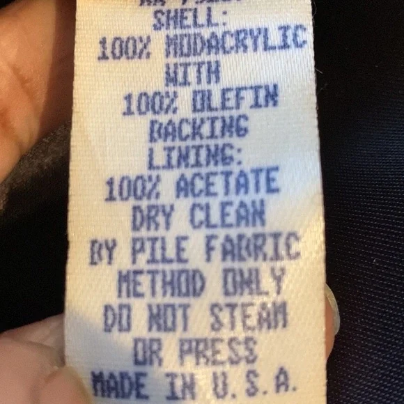 Marvin Richards Faux Fur Mink Coat - Picture 6 of 9